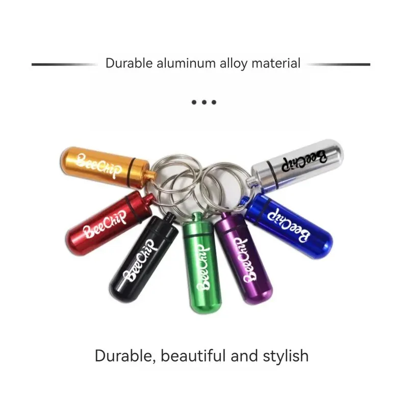 Mini Portable Travel pill organizer All-In-One Carrying Easily Clean Refill Pills Prevent Falling Out Pill Storage Container 3PCS