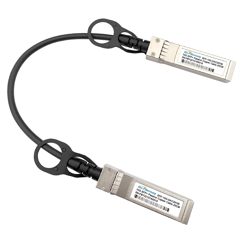 Cable de cobre Twinax Compatible con HP J9282C, Cable DAC SFP de 1Gb o 10Gb, conexión directa pasiva de 0,2 M ~ 10M, equipo de fibra Ethernet