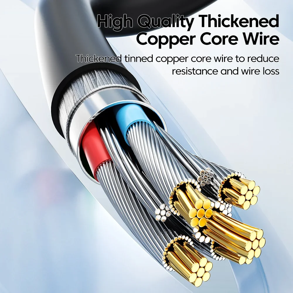 PD 60W Type-c Type-c 2-in-1 고속 충전 데이터 케이블 IPhone15용 USB C Crod Huawei 자동차 스프링 고속 충전기 케이블