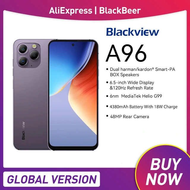 Blackview A96 Dual SIM 256 GB negro 24 GB RAM