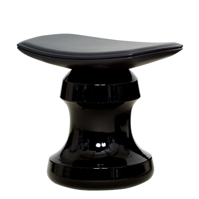 

Yhl Leather Stool Advanced Makeup Stool Modern Minimalist Shoe Changing Stool Footstool Creative Strange Shape