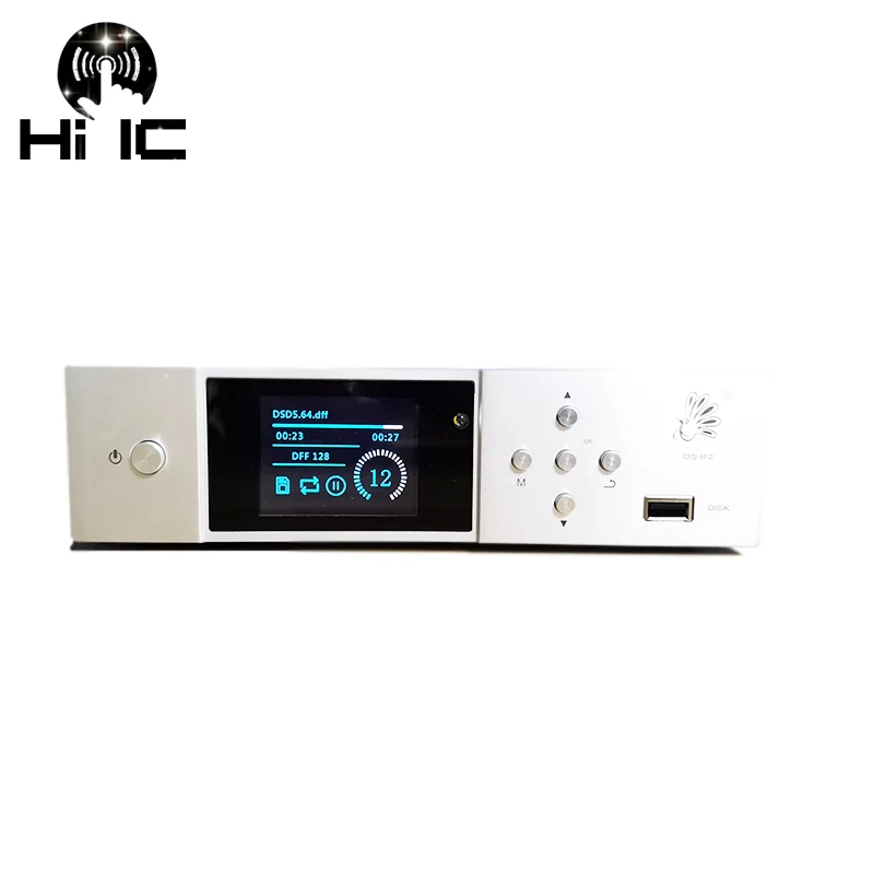 

HiFi Audio Dual ES9038Q2M*2 Decoder ES9038 DAC Lossless DSD Digital Turntable Lossless Master Tape Player Bluetooth 5.1 LDAC