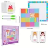 Double Change Of Clothing Battle Kids Dress Up House Matching Educational Toy DIY Change Clothes Puzzle Montessori Kids Girl Gam 5