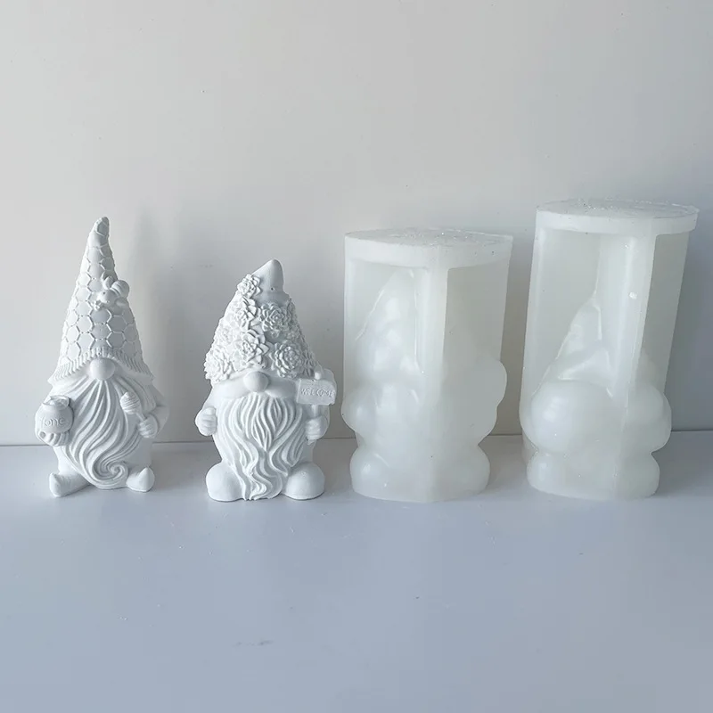 Moule Silicone Bonhomme De Neige - Pour Résine, Bougie, Bibelot DIY - D-167 - 10,5 X 9,2 X 6 Cm