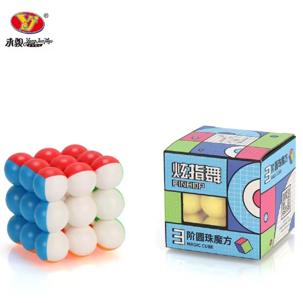 

YJ Ball Professional Magic Cubes 3x3x3 6CM Ball Magic Cubes Cubo Magico Twist Puzzle Toys For Children Gift Educational Toy