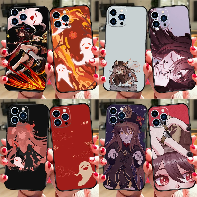 Genshin Impact Hu Tao Custom Design Phone Case Cover