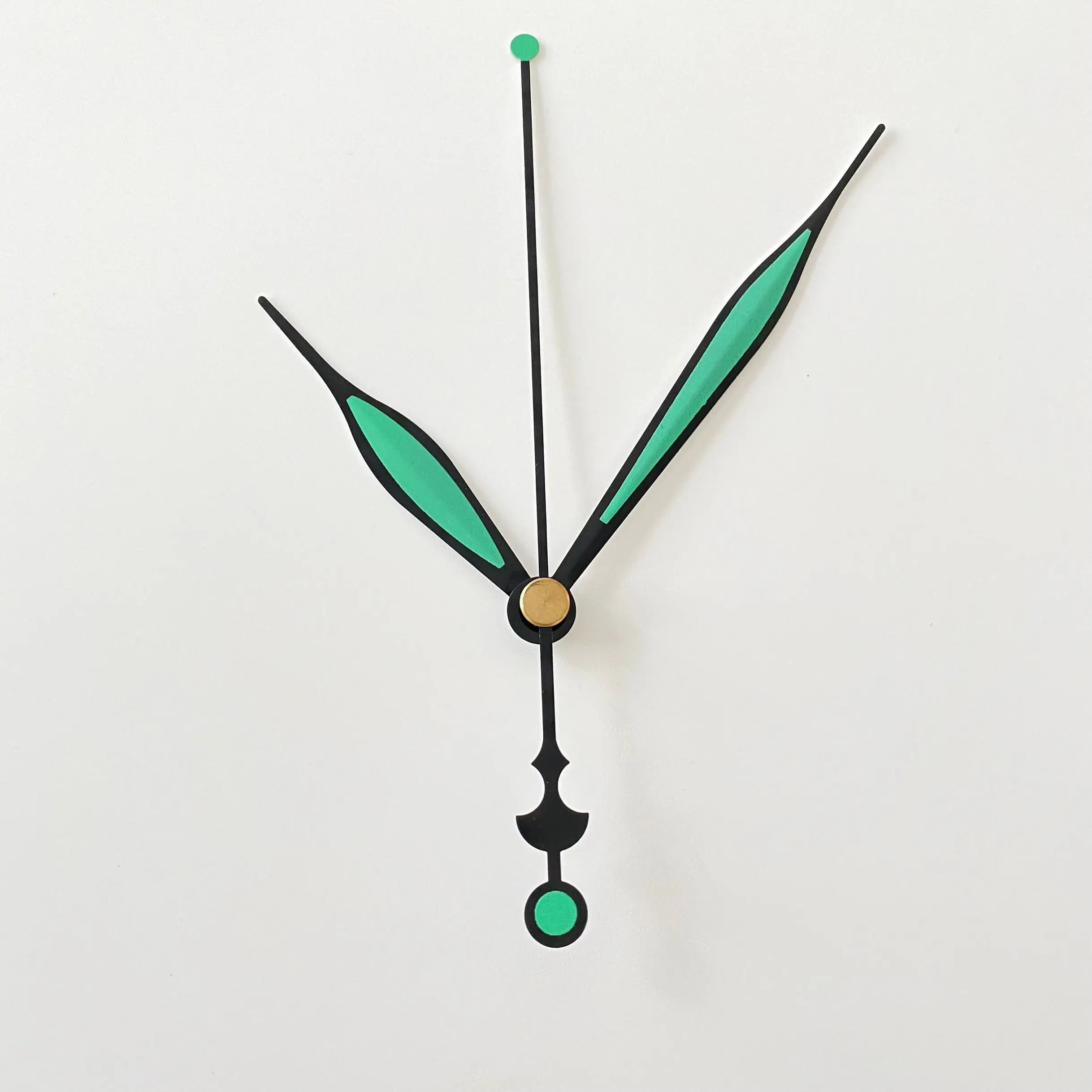 Mute DIY Wall Clock Movement Mechanism with Clock Hands Silent Kit Battery Operated Watch Repair Parts Replacement Set