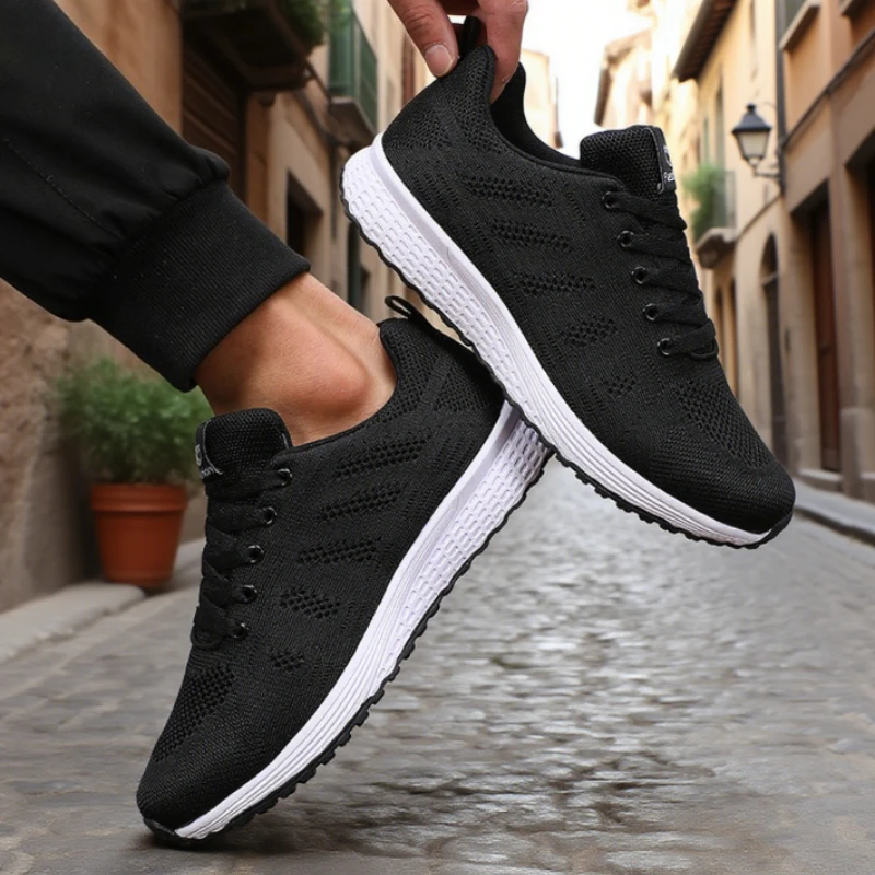 Men's Shoes Fashion Ultra Lightweight Airy Running Sneakers Comfortable Fit Mesh Best  Seller Breathable Net Men's Casual Shoes