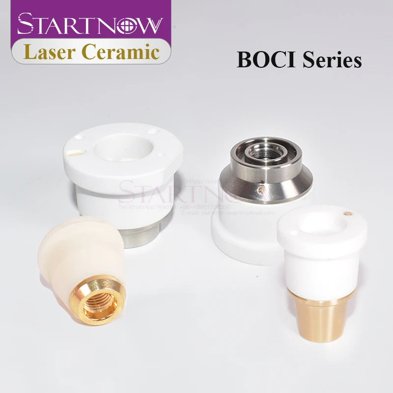 Laser Nozzle Ceramic Ring - M11 Thread Fiber Laser Cutting Head Replacement