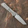 Green thorn folding Inkosi T head VG10 blade TC4 titanium handle camping outdoor portable fruit hunting home EDC tool 2