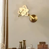 New Wall Lamp Chinese Indoor Led Ceiling Chandelier For Bedroom Living Room Corridor Lotus Pendant Light Furniture Decoration 1