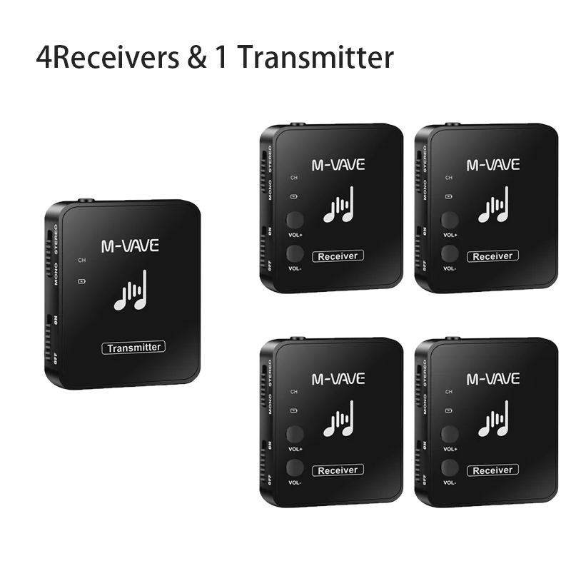 MVAVE24GWirelessInearMonitorSystemRechargeableTransmission