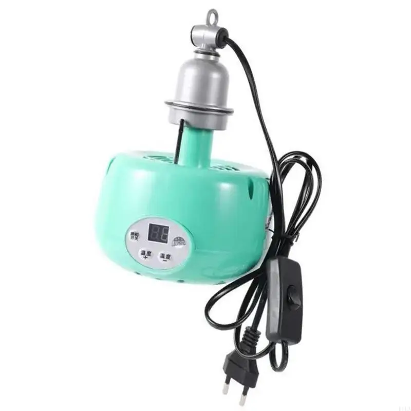 New Reptiles Box Heating Lamp with LED Warm Light and Automatic Temperature Easy Control for Poultry Chicken Heating Supply