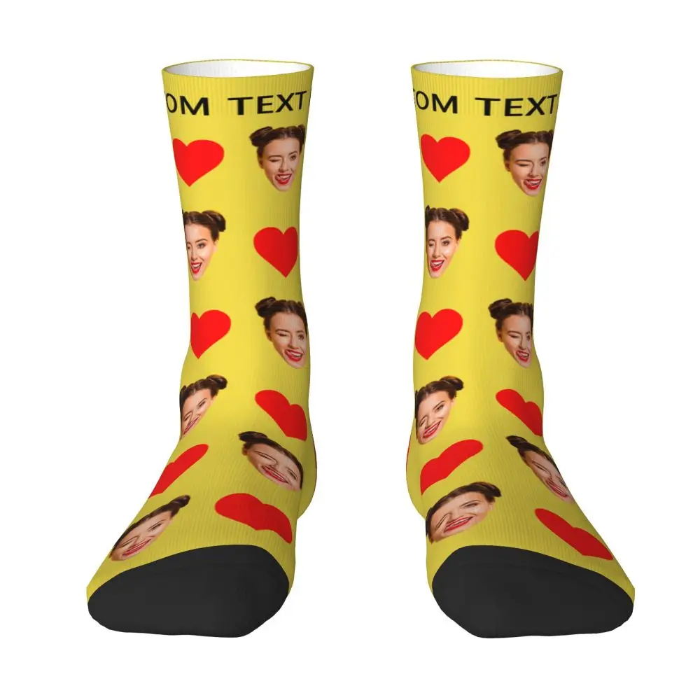 Personal Custom Avatar Printed Socks Cozy Sport Middle Tube Socks Cotton for Unisex Birthday Present 6 S4dc116fbc00747858cda53d518087bd2X