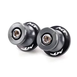 Motorcycle Swingarm Spools Stand Screws Sliders - Enhanced Stability and Protection (Grey - MT)