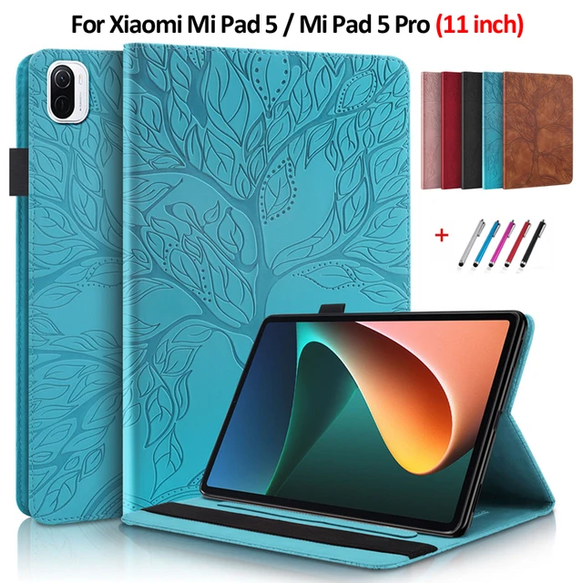 Funda de tableta para Xiaomi MiPad 5, Mi Pad 5, 6 Pro, 11 , carcasa con  relieve de árbol, cartera con tapa, soporte para Xiaomi Pad 6, 5, Redmi Pad  SE - AliExpress