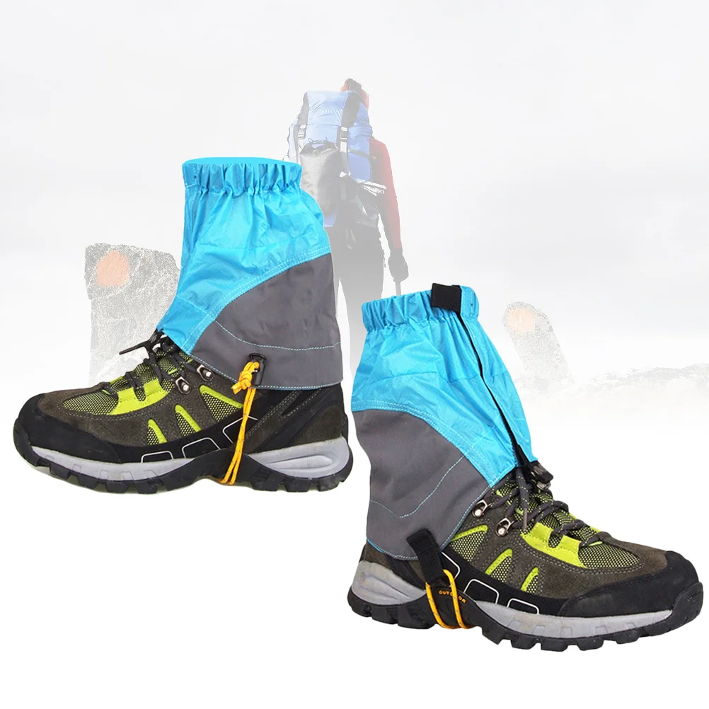 

Low Gaiters Adjustable Nylon Gaiters Hiking Foot Covers Outdoor Waterproof Snow Ankle Gaiters Low Shoe Cover X Cm