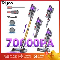 Aspirateur sans fil Tdyon Nova 70000PA 680W, autonomie de 75 minutes, batterie amovible, autoportant, recharge mural 1