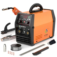 HITBOX 3 in 1 Semi-Automatic Mig Welding Machine Tig Argon Arc MIG Gasless Synergy Inverter Soldering Welder 110V 220V HBM1200 1