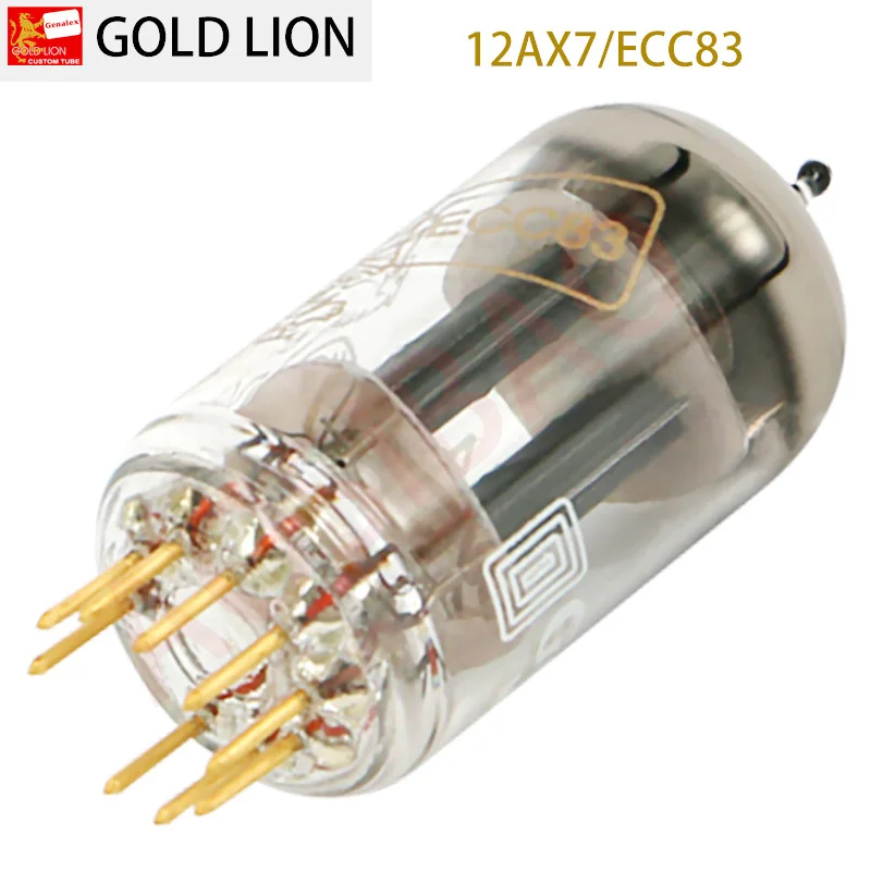 GOLD-LION 12AX7 ECC83 Vacuum Tube Precision pairing Valve Replaces Electronic tubes For Amplifier