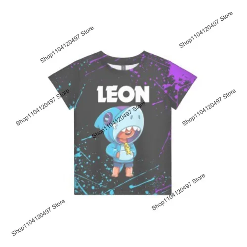 thumbnail image 1 of Sudadera con capucha para niños, disfraces de cosplay de 4 a 16 años, ropa de invierno, jersey con capucha, sudadera con capucha, juego de anime para niños, ropa de cosplay de Leon, tops de forro pola, 1 of 5