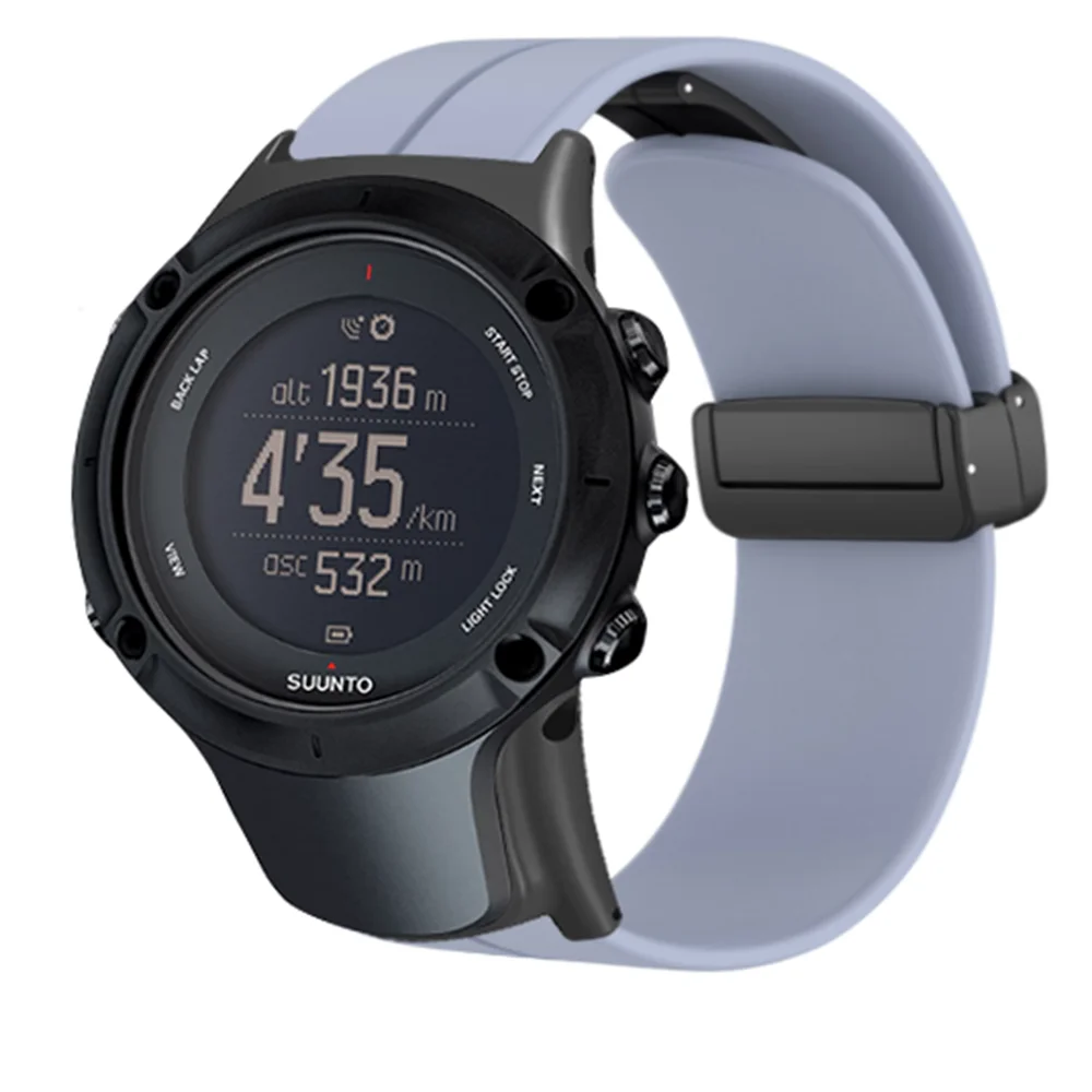 Cinturino Di Ricambio Per Suunto Ambit 3/2 – Gomma Resistente Con Cacciavite E Viti Incluse - 2
