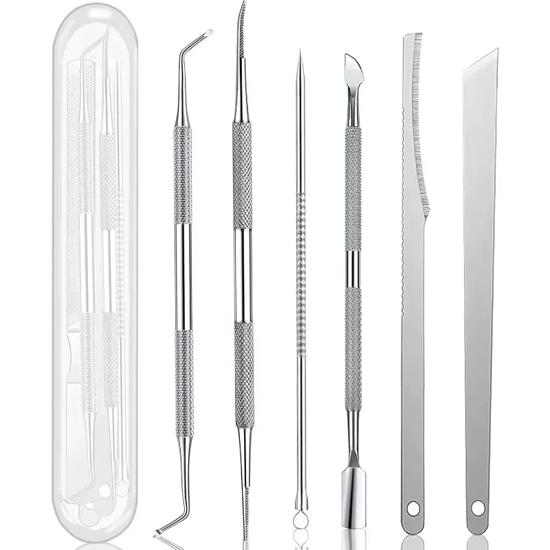 Foot Care Tool 3/6Pcs Cuticle pushers Pedicure File Hard Skin Remover Foot Care Tool Beauty Health Tools