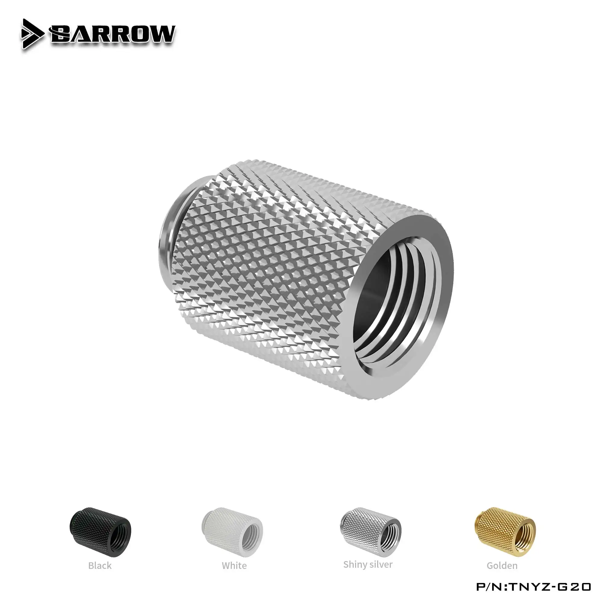 Extender fitting Barrow male to female fitting G1/4 liquid cooling system PC TNYZ-G7.5 TNYZ-G10 TNYZ-G15 TNYZ-G20 TNYZ-G30 TNYZ-G40