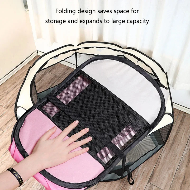 Curated visual reference: Foldable Pet Tent Durable Grip Cat House Oxford Cloth Octagonal Photo Inspiration