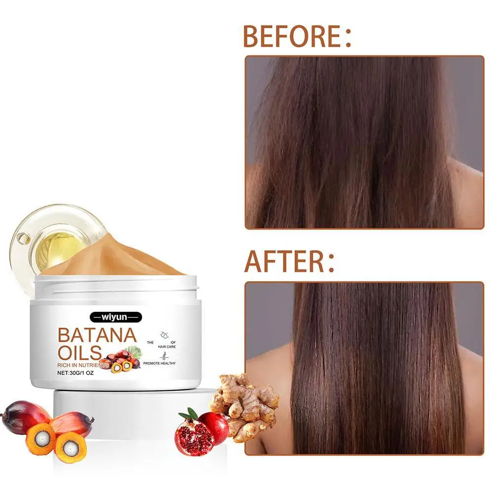Organic Batana Oil For Hair Growth Pure And Natural Batana Oil For Treating Hair Loss Anti-Breakage Hair