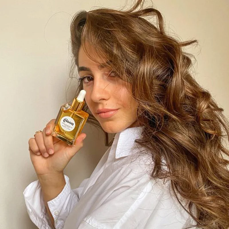 Honey Infused Hair Oil Finishing Shine Moisture Boosts Tame Frizz Overnight Treatment Essential Oil Hair Conditioner 20ml Hair Essence Oil Hair Oil