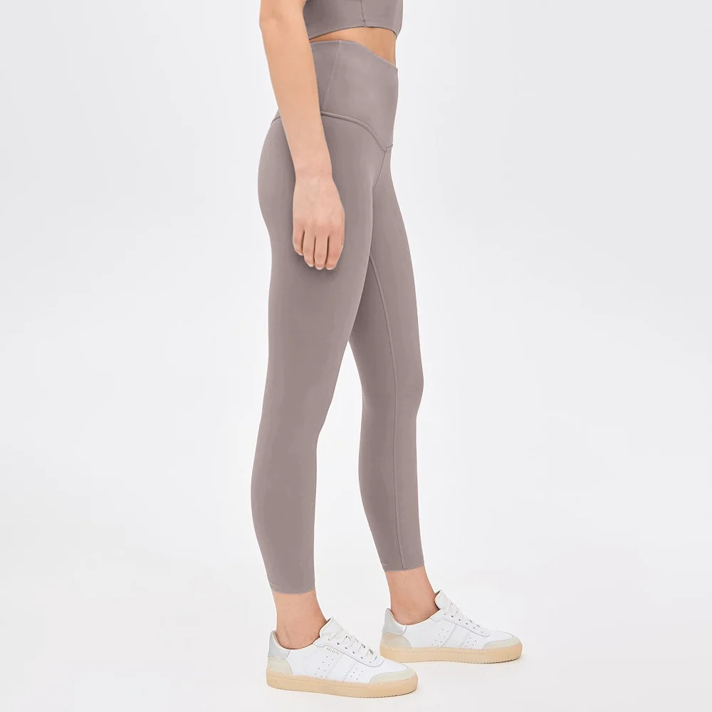 سراويل اليوغا الضيقة للسيدات عالية الخصر من AL - س...