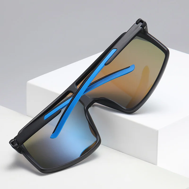 Cycling Glasses Fashion Polarized Square Sunglasses Mountain Bike Road Eyewear Bicycle Riding Outdoor Sports Hiking Goggles