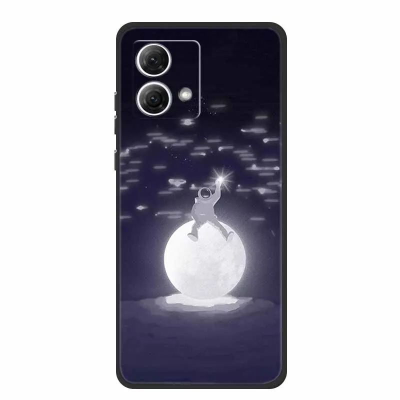 Cool Astronaut Man Soft Silicone TPU Phone Case for Motorola Moto G Series