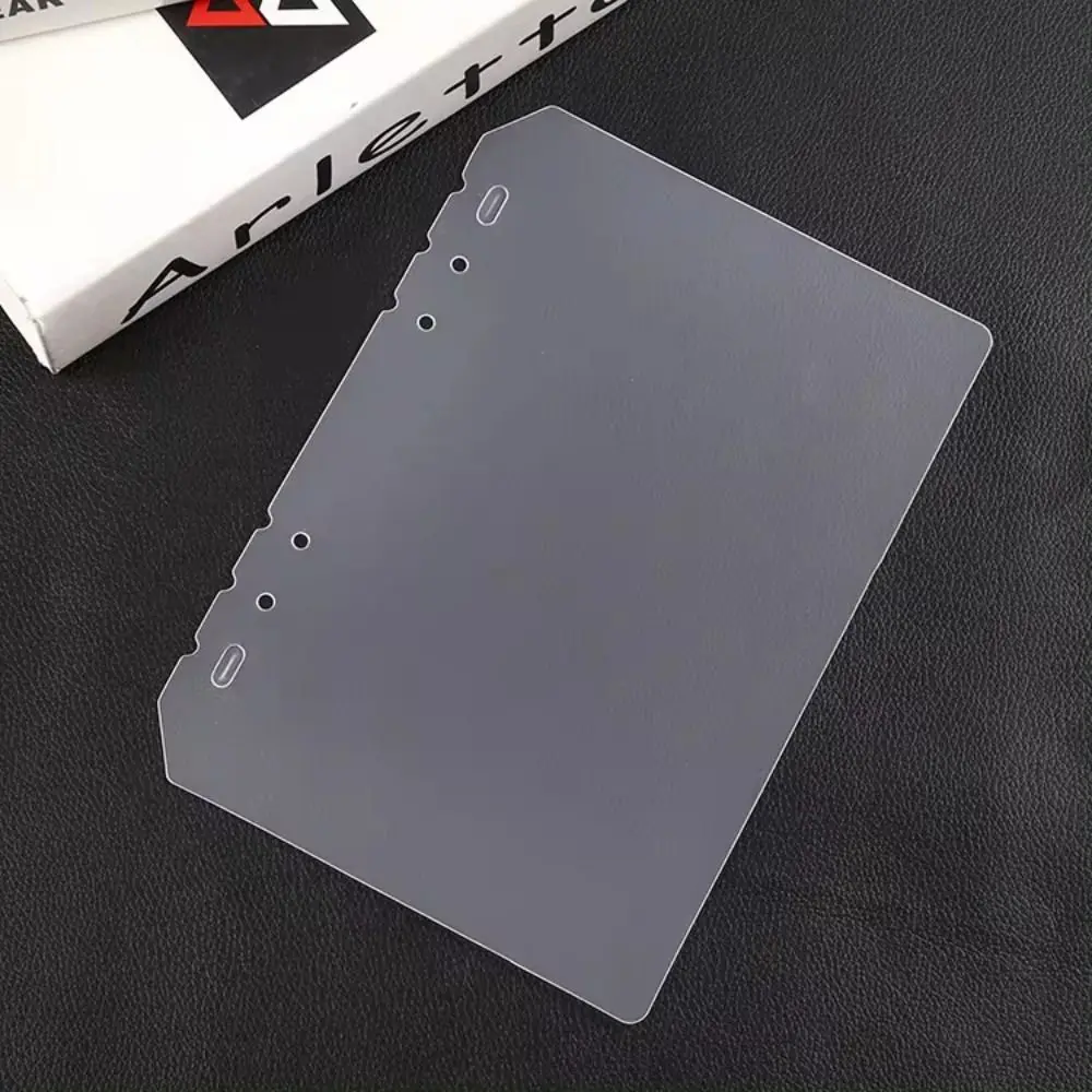 10Pcs A4 A5 A6 A7 노트북 디바이더 무광택 투명 내부 종이 분리기 범용 문구 액세서리