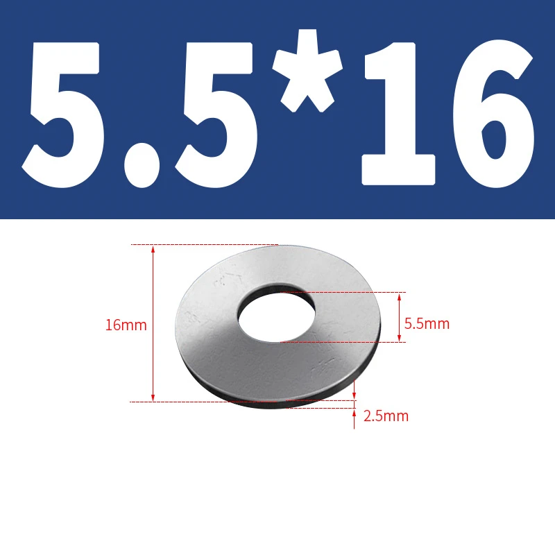 Rondelle Di Sicurezza Seghettate In Acciaio Inox 304 - Set Con Misure M3-M16, Per Bloccaggio Efficiente