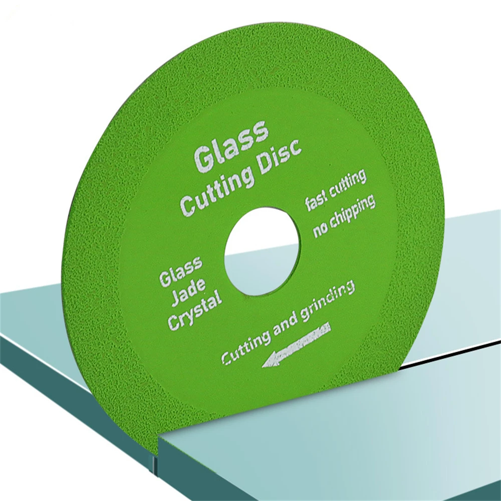 

Glass Cutting Disc 20mm Inner Hole Diamond Marble Saw Blade Jade Crystal Wine Bottles Grinding Chamfering Polishing Cutting100mm