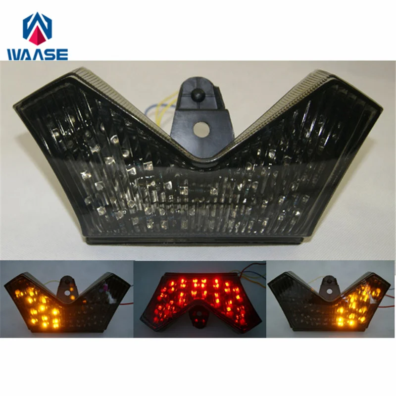 Waase для Kawasaki ZX14 ZX14R ZZR1400 2006 2007 2008 2009 2010 2011 2012-2022 задний фонарь Тормозные Сигналы