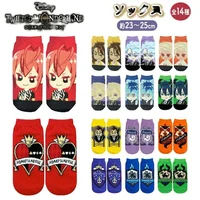 Disney Twisted Wonderland anime game peripheral Kalim Al Asim Ace Trappola cartoon cute pure cotton socks boys girls short socks