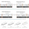 FCOB SPI RGB IC LED Light Strip WS2811 Addressable 720 630 LEDs Dream Color DC12V 24V WS2812B High Flexible FOB COB Lights RA90 4