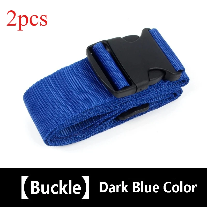2 Piece Luggage Strap for Suitcases Bundling Packing Belt Suitcase thumbnail 1
