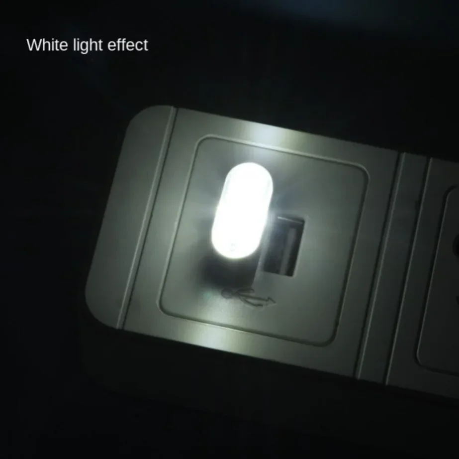 PaaMaa Mini USB Light LED USB Night Lights Modeling Car Ambient Light Neon Interior Lights Car Jewelry (5 Kinds of Colors) led night light,night light,led atmosphere lights