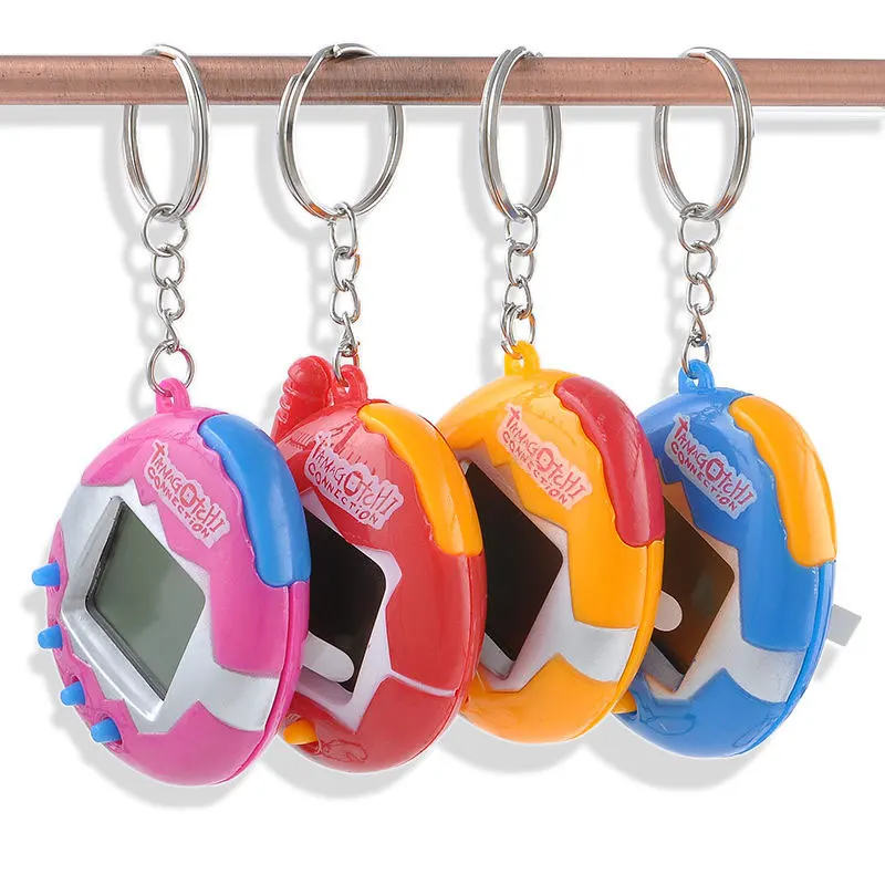 KID's New Year Gift Creative Electronic Pet Game Tamagotchi Toy Virtual Pet Electronic Toys Mini Key Chain Children Gifts 6