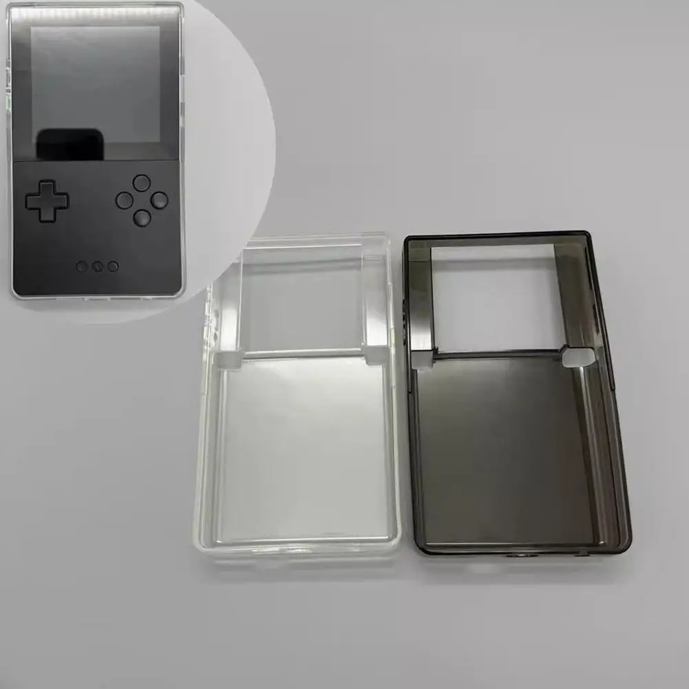 

Чехол для аналоговой карманной игровой консоли из ТПУ и силикона, защитный Хрустальный чехол, карманный защитный чехол для консоли, мягкий чехол для игровой консоли R4K2
