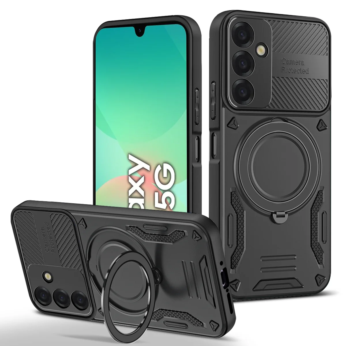 360° Rotate Shockproof Magnetic Stand Phone Case - Ultimate Protection Cover