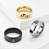 European And American Freemasonry Tungsten Steel Ring For Men, Niche Personality Brotherhood Hand Jewelry Rings 4