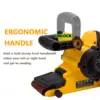 Belt Sander 200-400RPM with with Variable-speed Control, 2 in 1 Vacuum Adapter, Dust Bag for Stock Removal 4