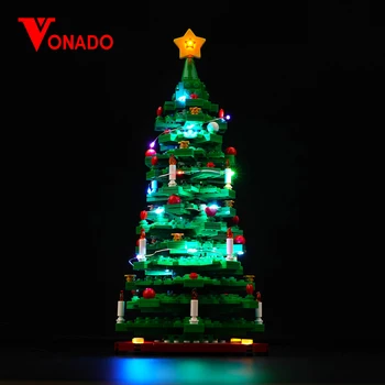 Vonado LED Light Kit For 40573 Christmas Tree Building Blocks Set (NOT Include the Model) Bricks DIY Toys For Children