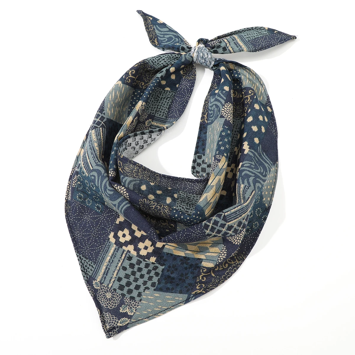 Retro Print Bandanas Turban Scarf For Women Turkish Style Turban Headband for Women Girls Fashion Hair Accessories Hair Wrap