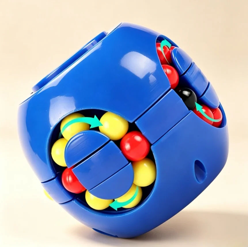 Multi-Function Fidget Cube Stress Relief Sensory Puzzle Toy